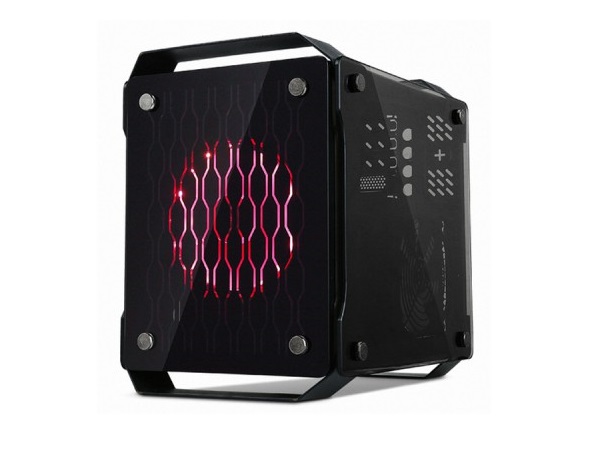 オランダX2、3面強化ガラスのCube型MicroATXケース「SPARTAN 716」