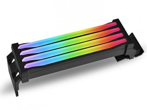 メモリスロットに取り付けるアドレサブルRGB対応ライティングキットがThermaltakeから