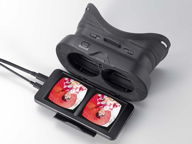 販売店ではツクモが独占、ジャパンディスプレイPC向けVRゴーグル取り扱い開始
