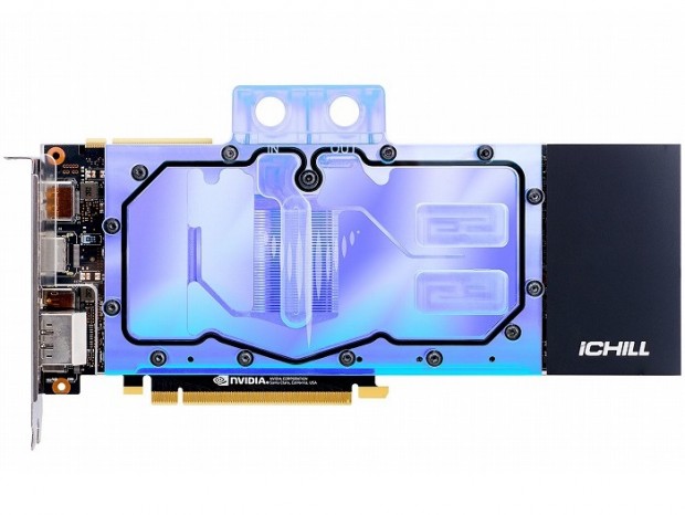 Inno3D、GeForce RTX 20シリーズ対応のフルカバーウォーターブロック「iCHILL Frostbite」
