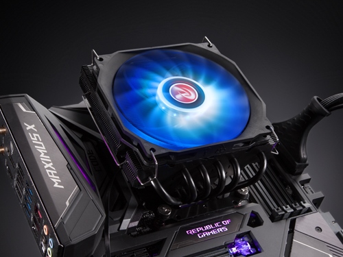 Core i9にも対応する高性能ロープロクーラー、RAIJINTEK「PALLAS 120 RGB」