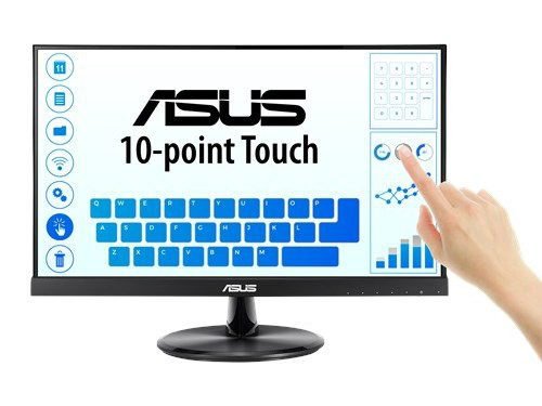 Windows 10ジェスチャーに対応する10点マルチタッチ液晶、ASUS「T229H」