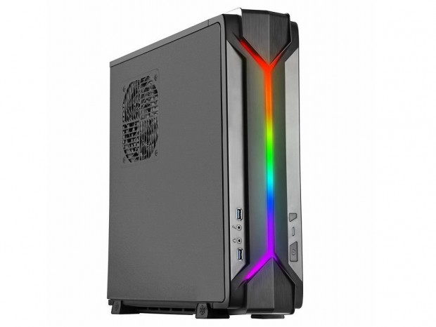 ハイエンドマシンが組めるスリムケース、SilverStone「RVZ03」のアドレサブルRGB版