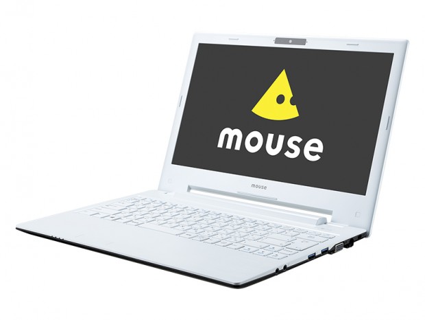 最大約14.3時間の連続駆動に対応する13.3型モバイルノート、マウス「m-Book J321」