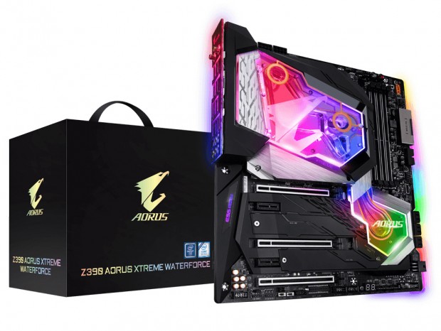 GIGABYTE、専用ウォーターブロック付属の最上位マザー「Z390 AORUS XTREME WATERFORCE」