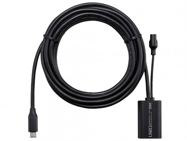 USB3.1 Type-Cの信号を5m延長できるリピーターケーブルがサンワサプライから