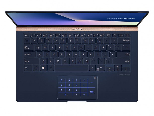 NumberPad搭載の14型液晶ノート「ASUS ZenBook 14 UX433FN」発売