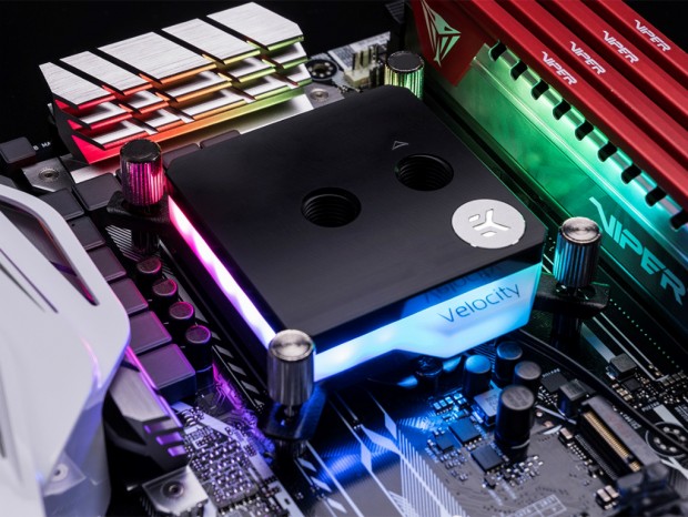 EK Water Blocks、最上位ウォーターブロック「EK-Velocity」にアドレサブルRGBモデル追加