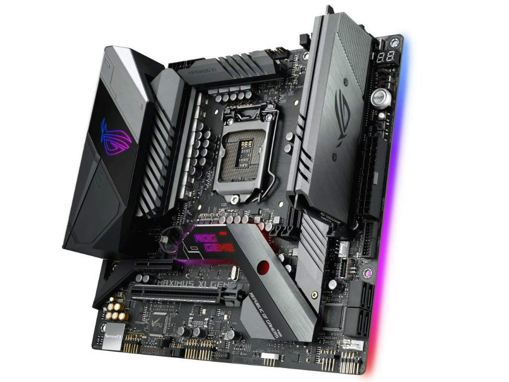 ASUS、Z390搭載のOC向け「ROG MAXIMUS XI GENE」などMicroATXマザー2種