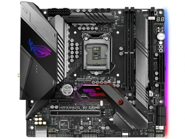 ASUS、Z390搭載のOC向け「ROG MAXIMUS XI GENE」などMicroATXマザー2種