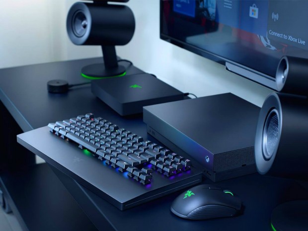 世界初のXbox One専用ワイヤレスキーボード＆マウス「Razer Turret」