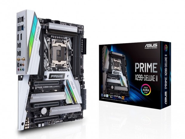Thunderbolt 3と5G LANを搭載するCore X対応マザー、ASUS「PRIME X299-DELUXE II」