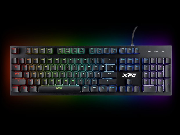 ADATAゲーミングブランドXPGから、光るキーボードのコストパフォーマンスモデル
