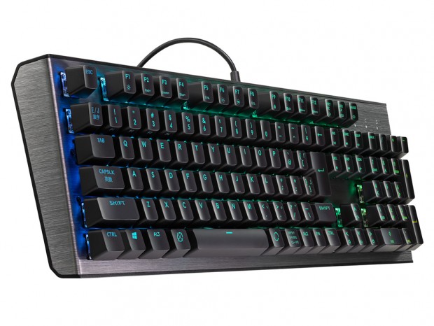 かな刻印なしの日本語ゲーミングRGBキーボード、Cooler Master「CK550」発売