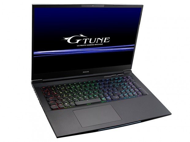 マウスG-Tune、メカニカルキーボードと144Hz液晶搭載のFPS向けゲーミングノートPC発売