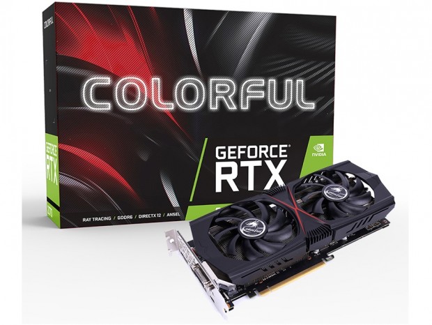 リンクス、DVI-Dを標準装備する「Colorful GeForce RTX 2070 8G」近日発売