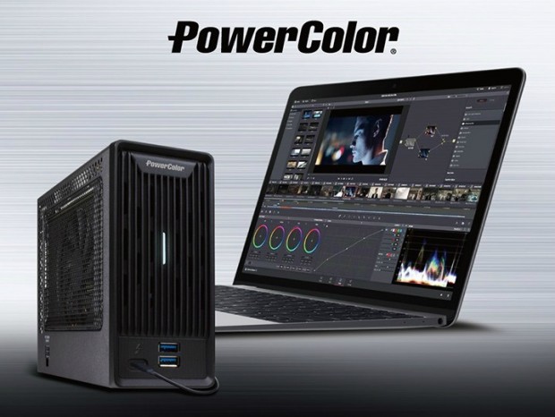 Radeon RX 500シリーズ搭載の外付けグラフィックスユニット「PowerColor Mini」シリーズ