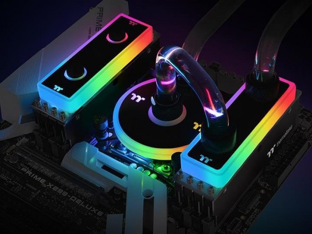 Thermaltake、DIY水冷対応のDDR4-3200メモリ「WaterRam RGB」シリーズ