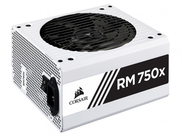 従来品より20mm短縮したホワイト電源、CORSAIR「RMx White 2018」発売