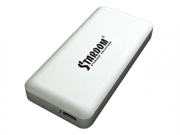 最高1,600MB/sのThunderbolt 3ポータブルSSD、STARDOM「iTANK PD01-TB3」