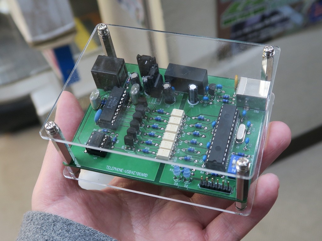 なんと黒電話にも対応 電話機を使ってキー入力できる 電話機usbキーボード化計画 が発売 エルミタージュ秋葉原