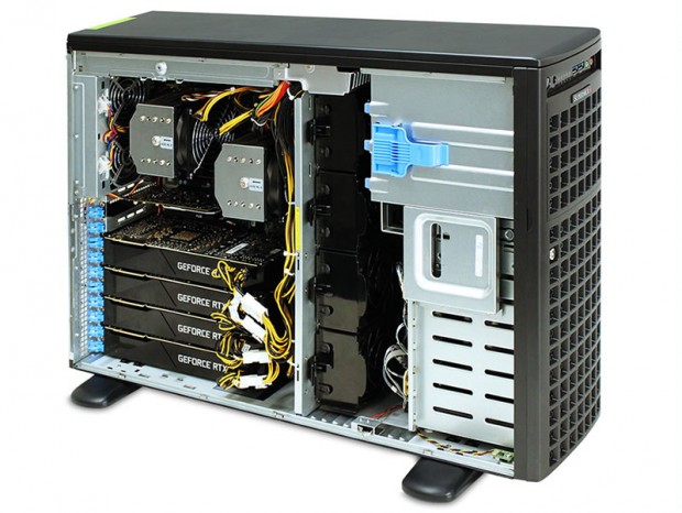 AI開発・ディープラーニング専用PC、DEEP∞に4GPU 税抜130万円のハイエンドモデル