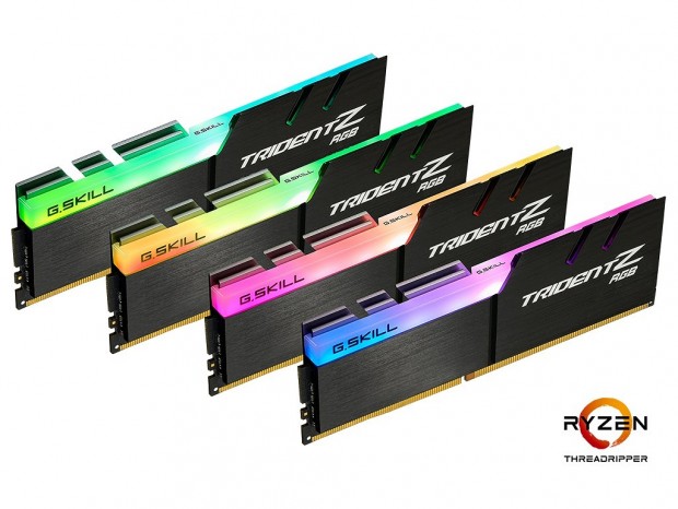 G.Skill、Ryzen Threadripper向け最速のメモリキット「Trident Z RGB (for AMD)」