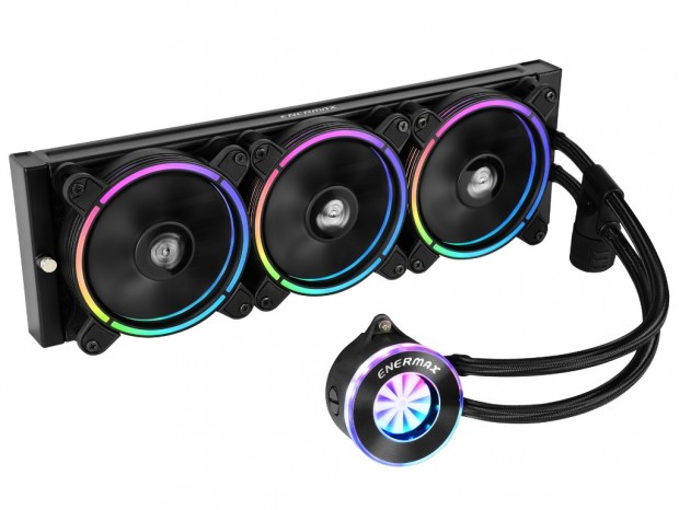 フローインジケーター搭載オールインワン水冷、ENERMAX「LIQFUSION」に360mmモデル追加
