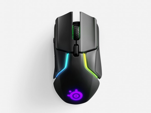 1ms応答の高速ワイヤレス＆急速充電対応ゲーミングマウス、SteelSeries「Rival 650 Wireless」