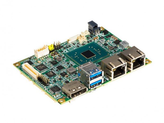 デュアルギガビットLAN搭載のファンレスPicoITXマザーボード、Axiomtek「PICO318」