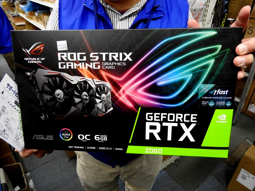 税込約6 5万円 Asus Rog Strix Rtx60 O6g Gaming 販売がスタート エルミタージュ秋葉原