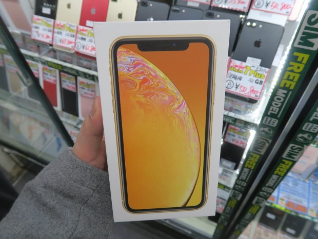 SIMロック解除済み未使用の「iPhone XR」が特価販売中。7万円台の激安