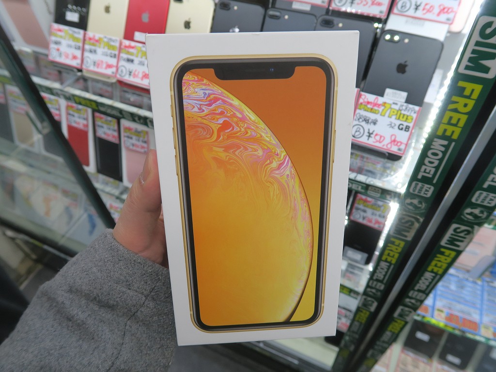 SIMロック解除済み未使用の「iPhone XR」が特価販売中。7万円台 