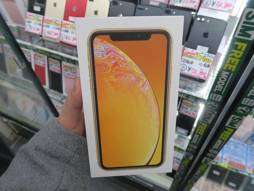 SIMロック解除済み未使用の「iPhone XR」が特価販売中。7万円台