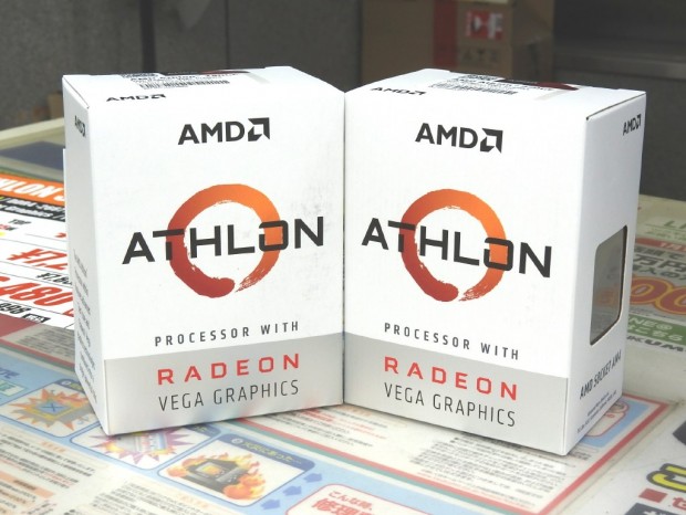 AMD省電力APU「Athlon 220GE/240GE」の販売が11時からスタート ...
