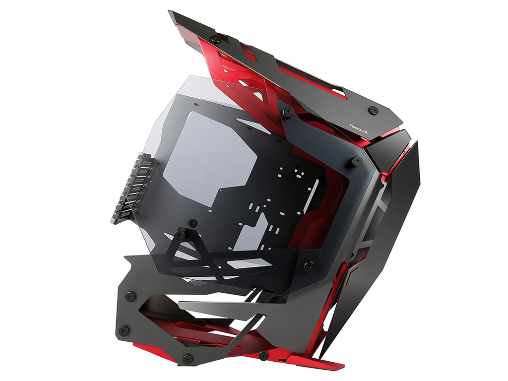傾斜したオープンフレームPCケース、Antec「Torque」国内発売と売価が 