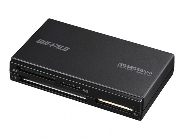 主要メディア53種類に対応するUHS-II対応のUSB3.0カードリーダー