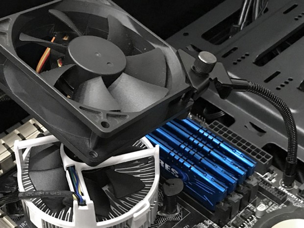 ピンポイント冷却用ファンアーム、サイズ「弥七」2月6日出荷開始