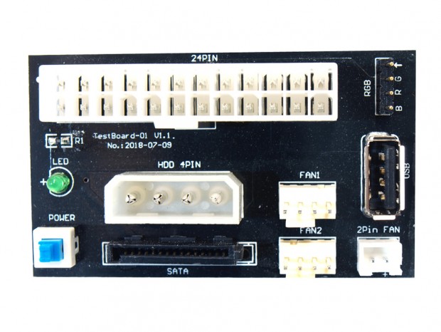 サイズが作ったイマドキ規格実装のATX電源単体動作用ボード「便利ボード VER.1」