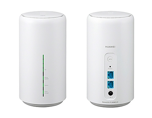 ファーウェイ、開通工事不要のホームルーター「Speed Wi-Fi HOME L02」発売