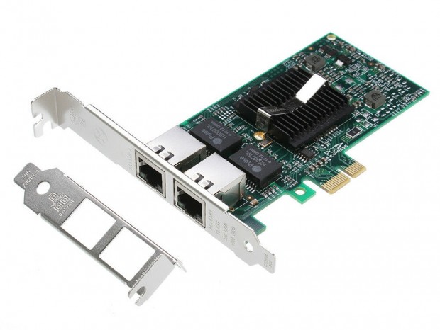 Intelチップを採用するデュアルギガビットLANカード、Sintech「PCE-LAN82575」