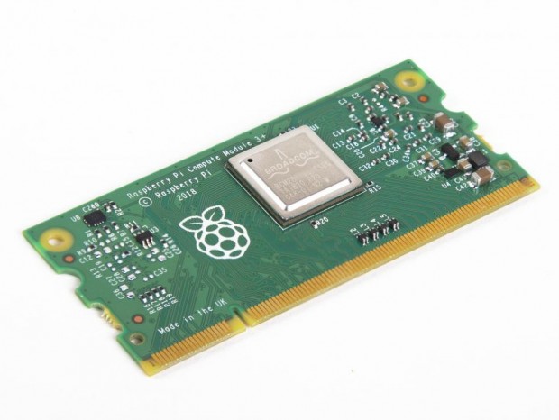 Raspberry Pi、SODIMMサイズの4コアシステムモジュール「Compute Module 3+」