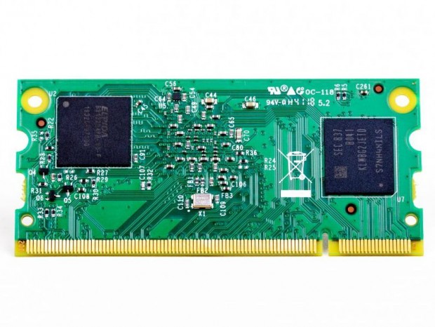 Raspberry Pi、SODIMMサイズの4コアシステムモジュール「Compute Module 3+」