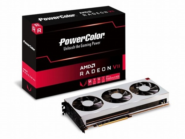 7nmプロセス採用のRadeon VII搭載グラフィックス、PowerColor「AXVII 16GBHBM2-3DH」