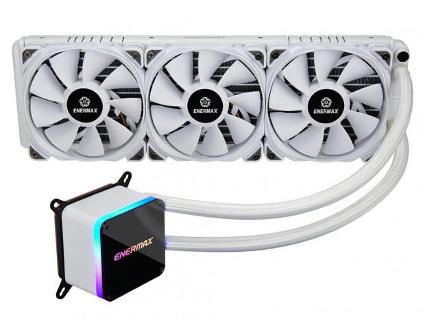 360mmサイズラジエターの”白い水冷”、ENERMAX「LIQTECH Ⅱ360mmホワイト」