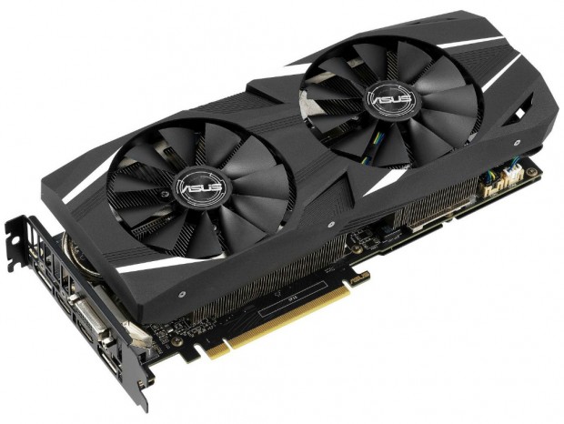ASUS、ウイングブレードのデュアルファンクーラーを搭載する「DUAL-RTX2060-O6G」発売