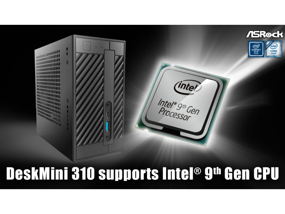 オンライン限定商品 ベストネットストアASRock Intel H310搭載 Mini-STXフォームファクタ採用ベアボーンPC DeskMini  310 B BB JP