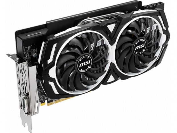 MSI、独自デュアルファンクーラーを搭載する「Radeon RX 590 ARMOR 8G」シリーズ
