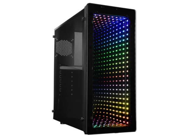 Unlimited Lightingイルミネーション搭載のコンパクトミドルタワー、RAIDMAX「GALAXY」