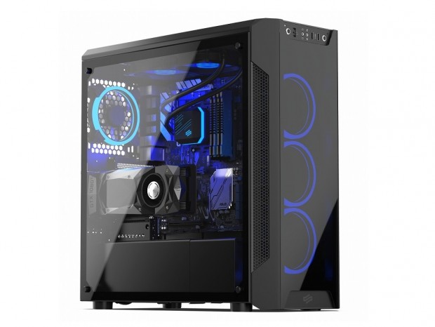 SilentiumPC、エアフロー重視の魅せケース「Armis AR7X TG RGB」